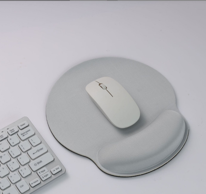 Alfombrilla de ratón de espuma viscoelástica de goma Amazon, almohadilla de muñeca antideslizante para oficina, almohada de descanso para manos con teclado de rebote lento