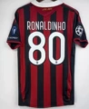 0910C home court printed with number 80 RONALDINHO+Champions League badge