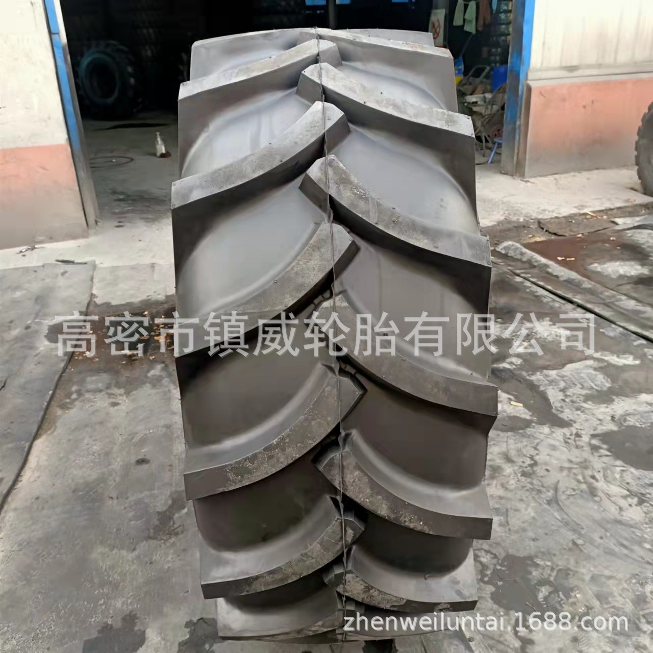 徐州农业机械 旱田联合收割机轮胎 23.1-26 人字花纹