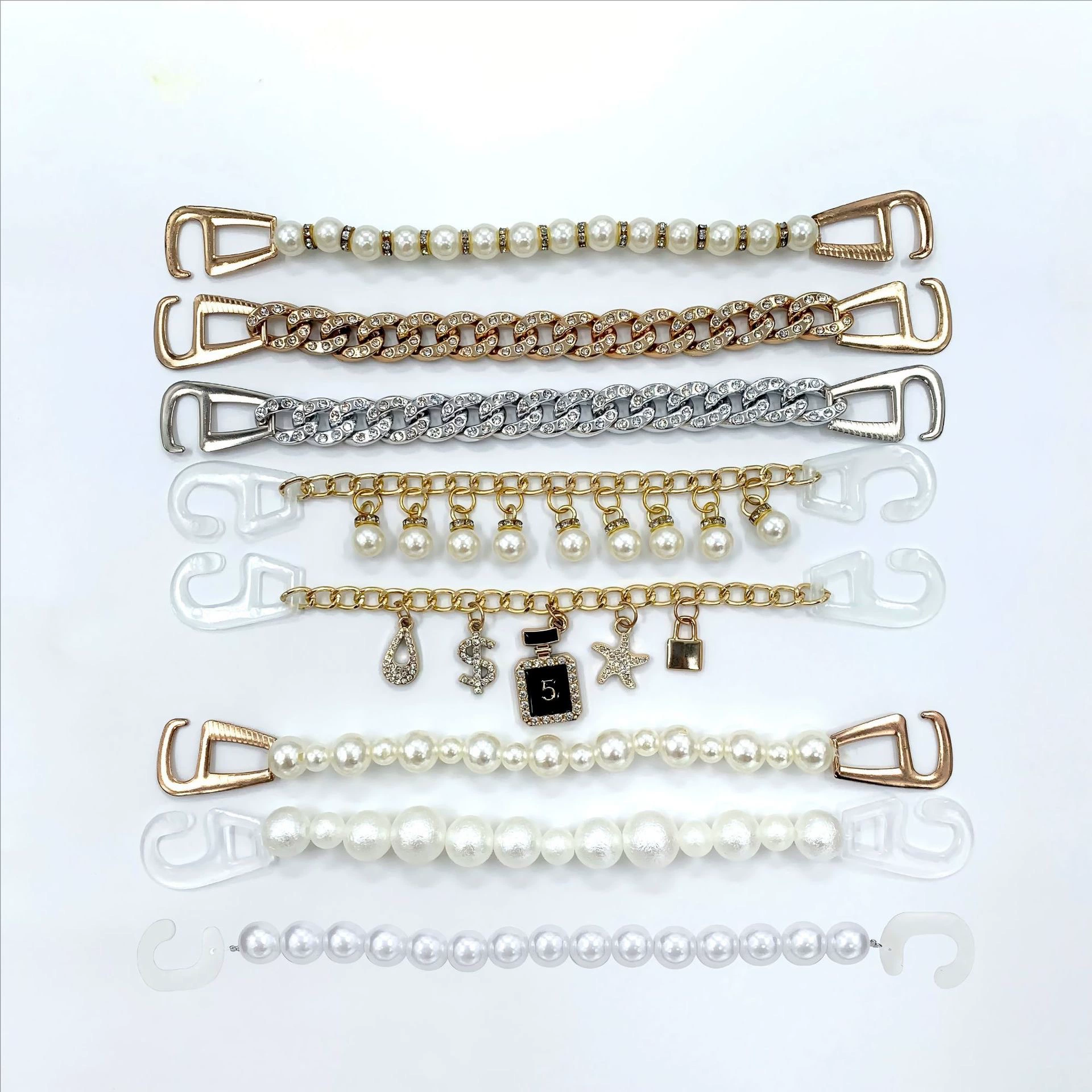 Трансграничная пещерная обувь аксессуары ins жемчужина маленькая ароматная пещерная обувь аксессуары цепи высокого уровня маленькая красная книга горячая