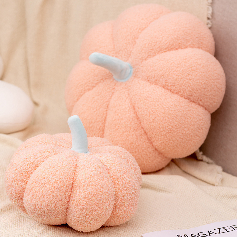 Ins lujoso nórdico polvo de cereza muñeca calabaza muñeca de peluche sofá cojín muñeca calabaza decoración para el hogar