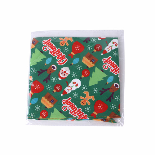 Cross-border new pet Christmas triangle towel, dog saliva towel, cat collar bib, pet accessories