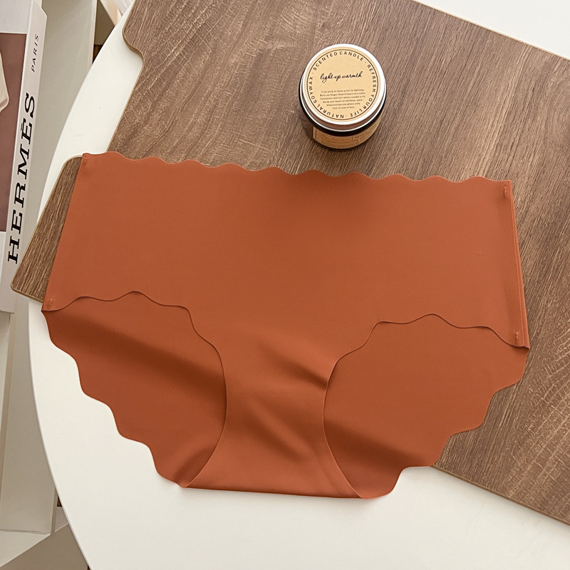 Hielo transfronterizo sin marcas ropa interior de secado rápido delgada de algodón transpirable comercio exterior de tamaño grande damas al por mayor entrepierna de algodón