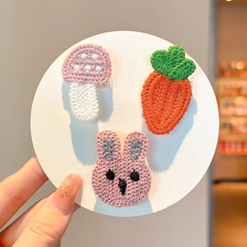 Lindo flequillo en la frente, artefacto de acabado de cabello roto para niños, bebé femenino, horquilla de cabello, tocado de velcro para bebé