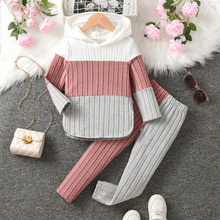 ZX00197�羳������Ůͯ�＾��װ3-10��ƴɫ������ĥë���䳤����