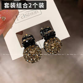 精致可爱迷你小抓夹女时尚镶钻前额侧边夹百搭简约刘海碎发夹头饰