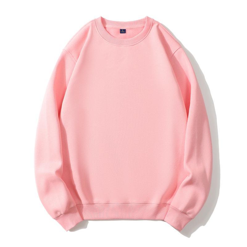 Camisas publicitarias de hombro de gran tamaño, camisas culturales, ropa de empleados, camisas de algodón de cuello redondo sueltas, logotipo impreso personalizado