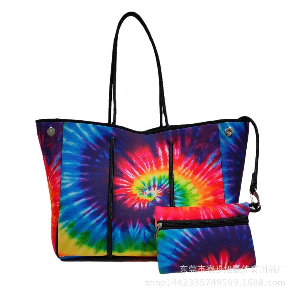 Bolsa perforada de material de buceo, bolsa de playa madre-hijo, bolsa de gimnasio, bolsa de hombro para deportes acuáticos y ocio, impermeable