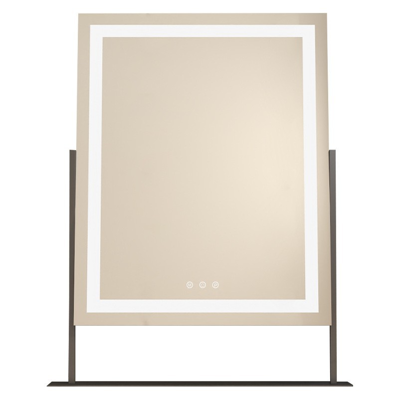 Espejo de maquillaje portátil para el hogar espejo de escritorio dormitorio en línea de alto nivel para estudiantes lujosos led dormitorio especial