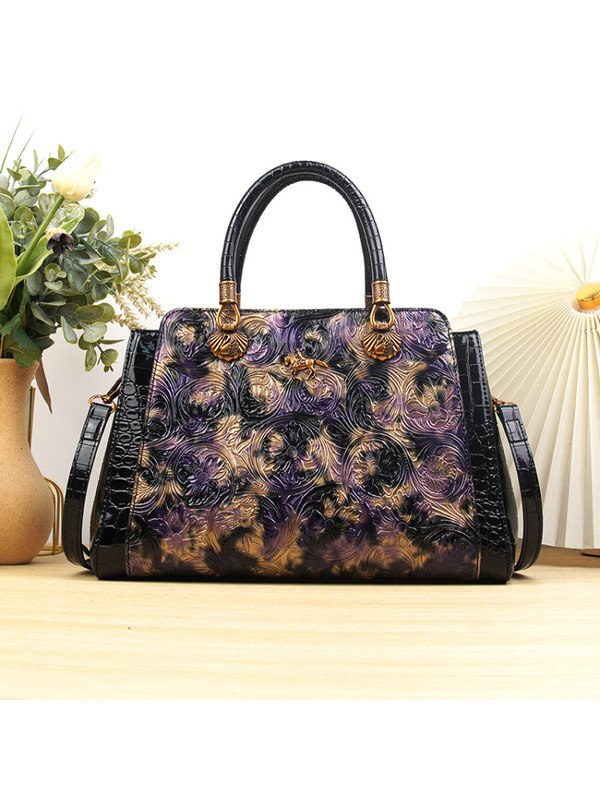 Manufacturer's Ready Stock [Length 31 Width 12 Height 21] High-End Luxury Handbags Women's Bags Fashionable Easiest to Match Shoulder Crossbody