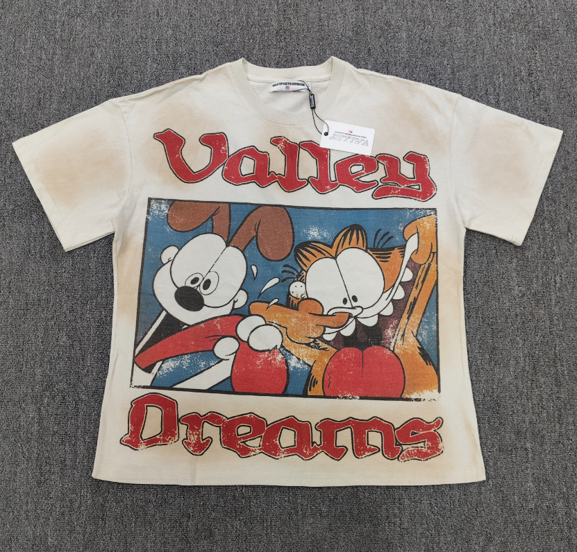 washed vintage graphic T-shirt design 4