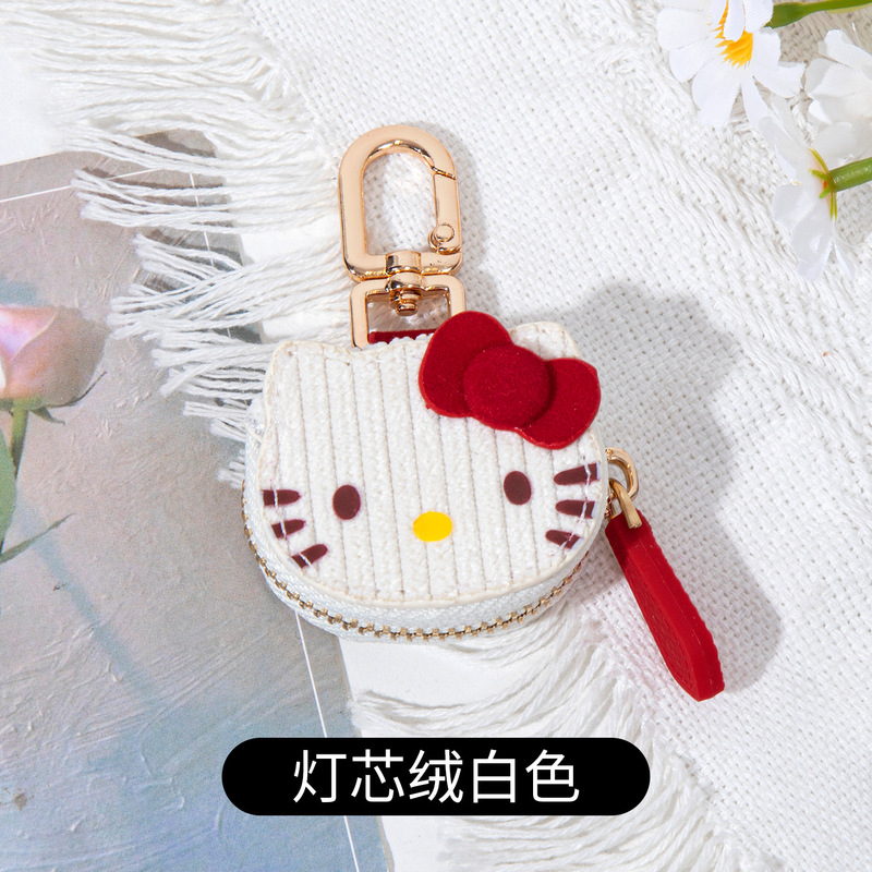 現物かわいいアニメkt猫ストラップ高颜値ケイティ猫バッグ掛けキーホルダー女子親友プレゼント|undefined