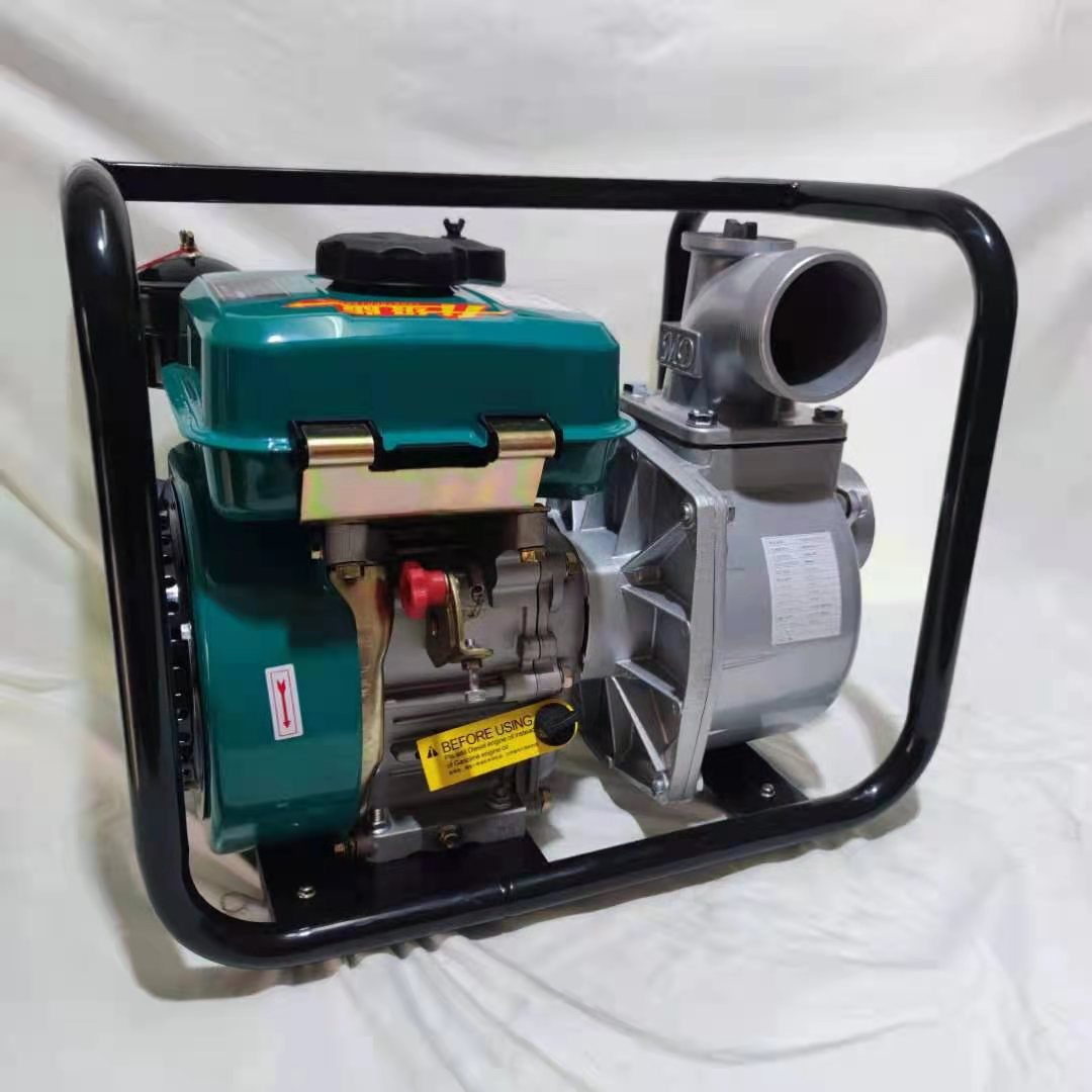 山东工厂现货现发新款水泵柴油田地灌溉泵汽油框架式城市抽吸泵