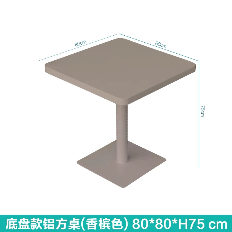Mesa y silla al aire libre patio villa ocio balcón al aire libre silla de caña red impermeable protección solar jardín combinación de mesa y silla al aire libre