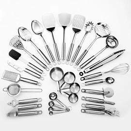 烹饪勺铲;烘焙量勺量杯;食物夹