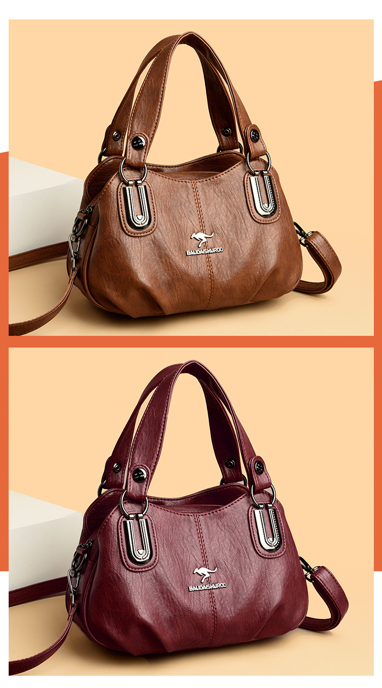 Handbag Women 2024 New Women's One Shoulder Crossbody Fashionable Versatile For Middle Aged And Elderly Mothers Handheld_voghion.com