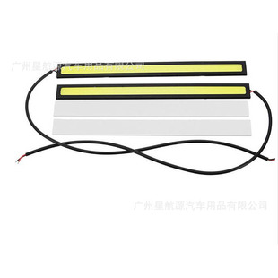 Car light bar COB daytime running light 17cm super bright car daytime running light led daytime running light ultra-thin waterproof 12V