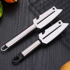 Stainless steel paring knife, multifunctional fruit knife, practical kitchen gadget, fruit and vegetable peeler, fruit planer