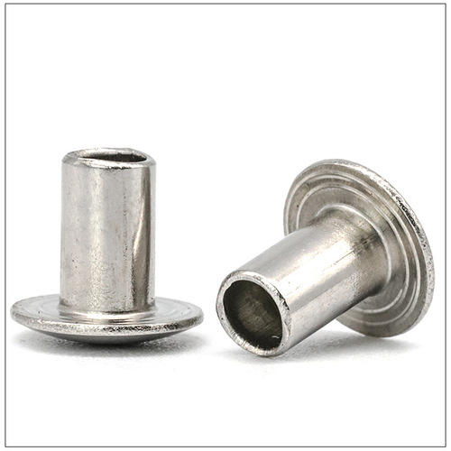 304 stainless steel flat round head semi-hollow rivet round head hollow rivet male and female screw hollow nail manufacturer