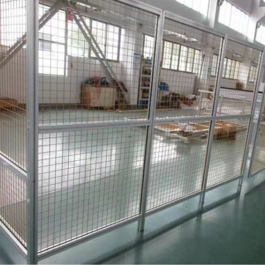 晟力Aluson加工仓库隔离栅防护网 安全围栏，守护您的空间！