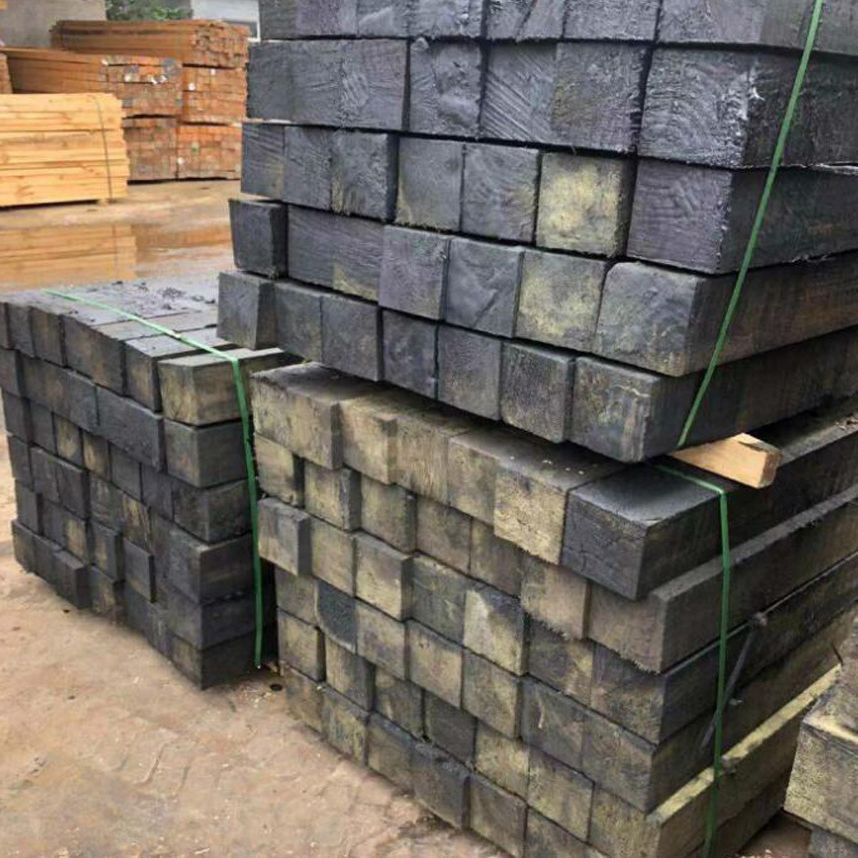 素木铁路防腐枕木 轨道耐腐蚀垫木高密度轨枕枕木 批发使用说明书