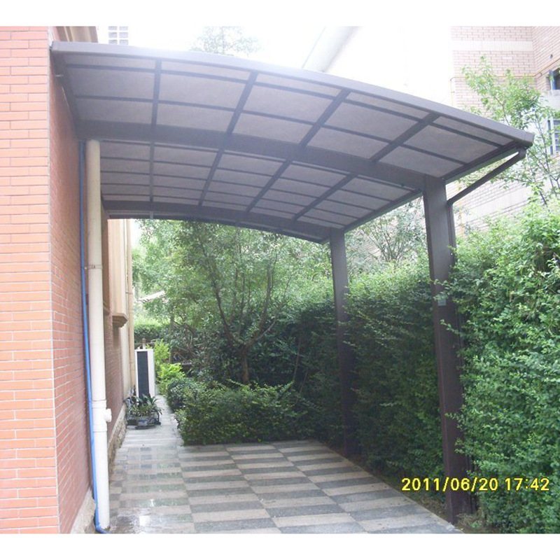 Manufacturer Wholesale Outdoor Sunshade and Rain Shelter Parking Shed, Residential Villa Carport, Rain Shelter, Carport Panels, Carport from Guangzhou Factory Export