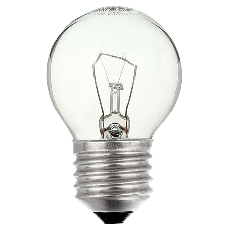 Bombilla incandescente e27 / E14 iluminación general de la boca del tornillo 25w40w60w antigua bombilla incandescente de tungsteno mate transparente