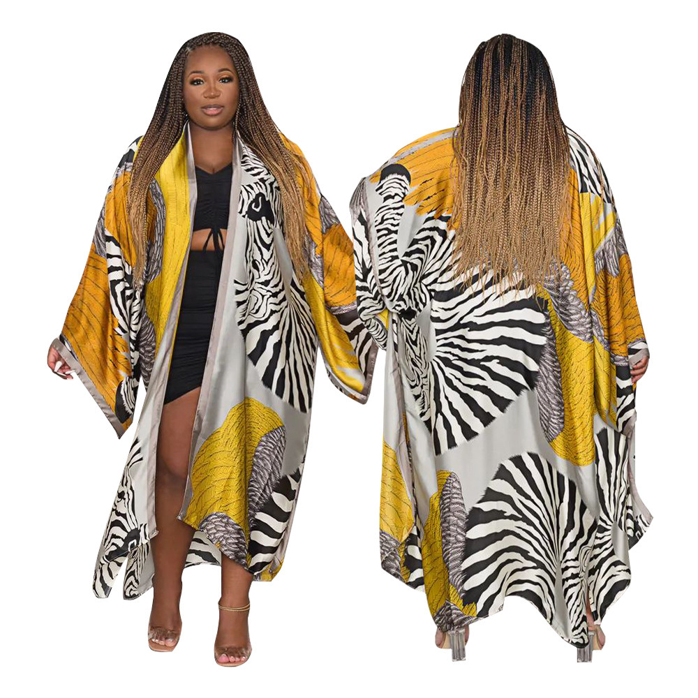 Women's Streetwear Printing Printing Pullovers Coat Trench Coat display picture 2