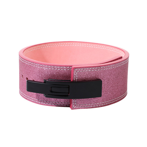 Cross-border wholesale bodybuilding cowhide fitness weightlifting belt sports protective belt pressurized protective belt fitness belt