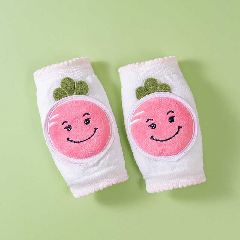 Cubierta de la almohadilla de la rodilla para niños bebé gateando niño infantil resistente a la caída para caminar engrosado verano codo pad niños niñas medianas y grandes