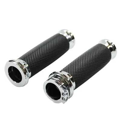 Motorcycle Handle Cover Aluminum Handlebar Lock Anti-Slip
