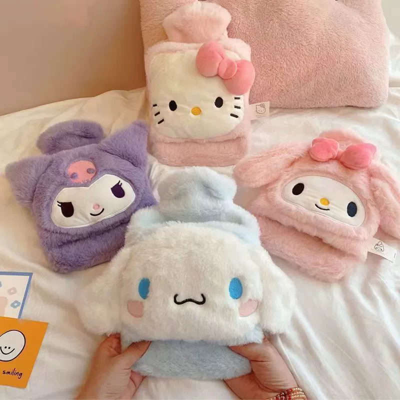 Sanrio, water container, cartoon winter compress