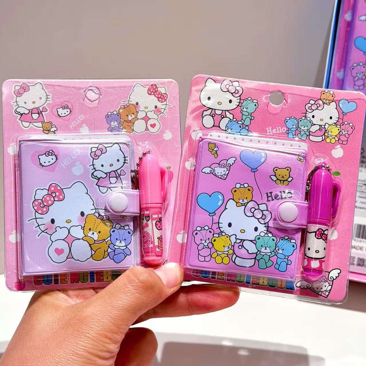 Dinosaurios de dibujos animados Gato cuaderno Capibara libro de guapo de agua bolígrafo conjunto de papelería regalo para estudiantes de primaria