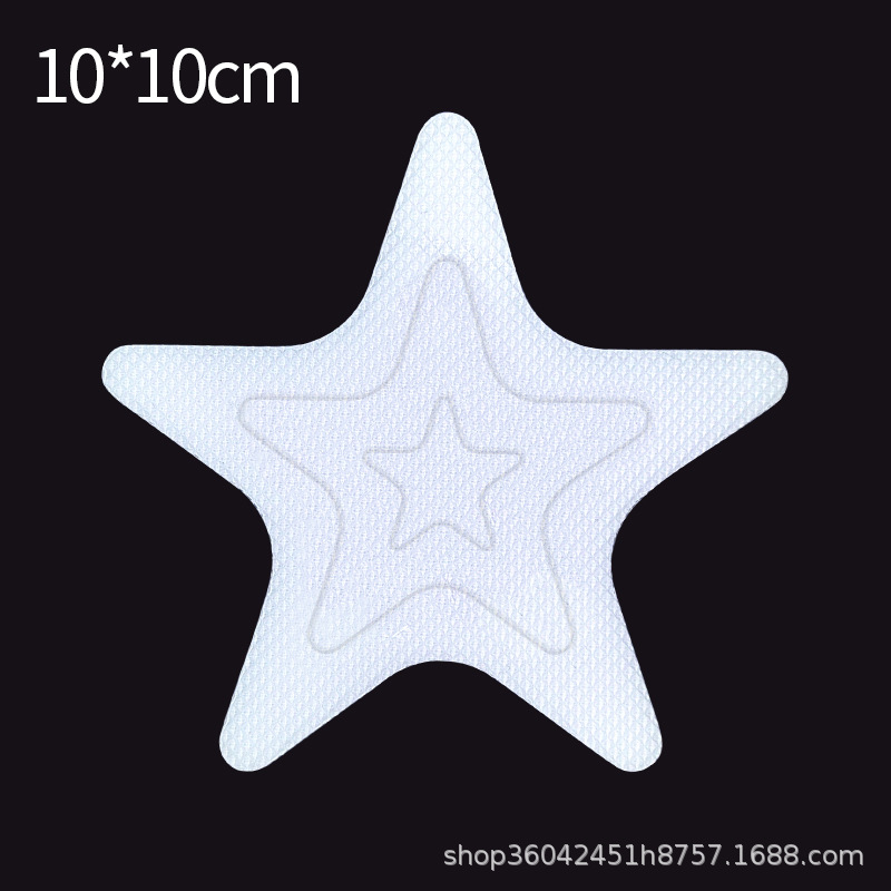 [투명] 다섯개 별 10cm; 5PCS