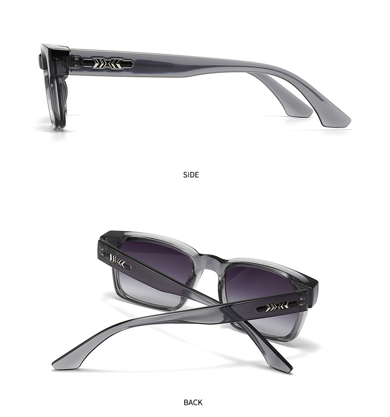 Square Sunglasses For Men Modern Vintage Unisex Eyewear Style_voghion.com