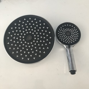 Round 9 Inch Waterfall Four Function Shower Set Shower Hand Shower Cixi Shower Head 4 Function