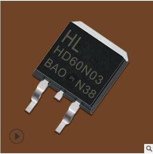Original sales HD60N03 ID:60A BVDSS:30v RDS: 0.014Ω TO-252 package