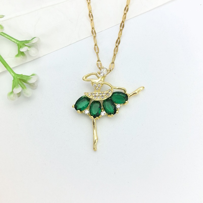 186*XL1388-Dancing Girl-Gold