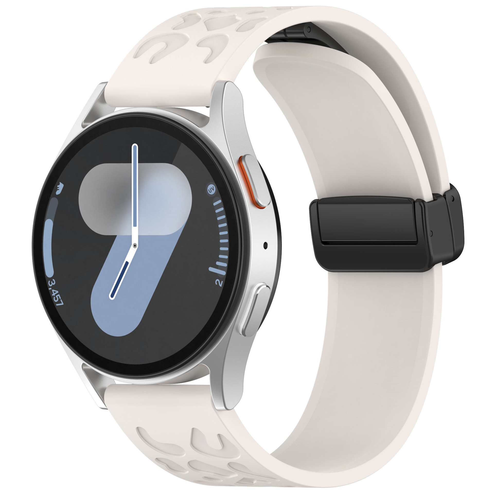 Compatible with the universal leopard print magnetic clasp strap of Huawei and Samsung Galaxy watch5 pro watch5 undefined