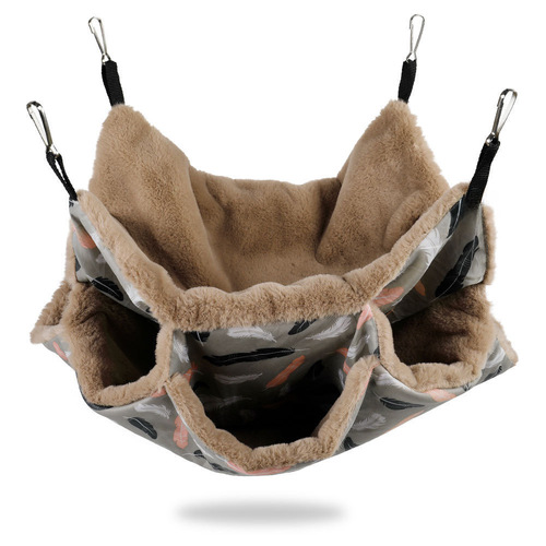 Cross-border Squirrel Hamster Honey Badger Swing Pet Sleep Nest Suspension Pet Sleeping Bag Amazon