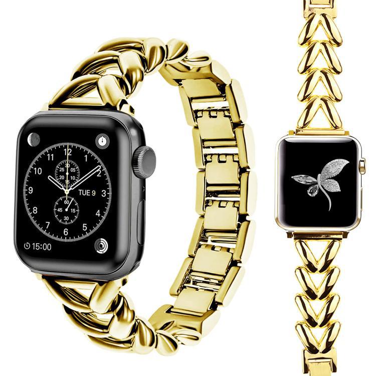 xDfind para Apple Watch 38 -49 / S10 42mm xDfind Reloj de metal en forma de V