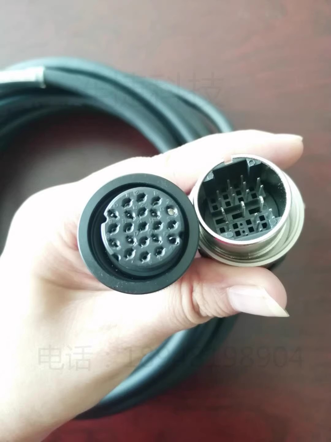 OTC机器人FD19示教器电缆RB-3008 L23701B00B(8M) L23701B00议价