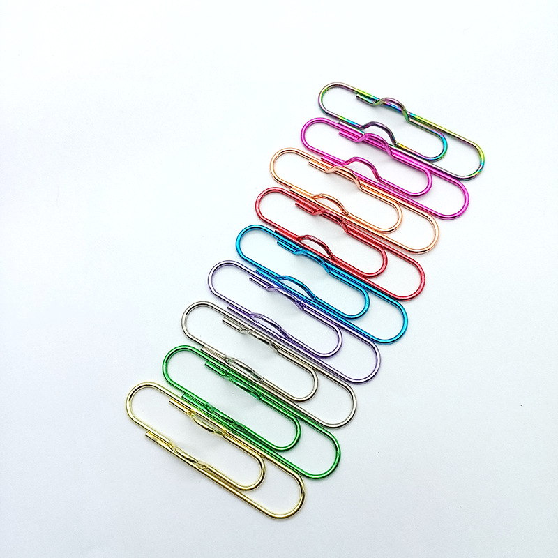 New Metal Pen Clip Colorful Pen Clip Multi-functional Pen Accessory Pen Clip Metal Pen Clip Paperclip Pen Accessory