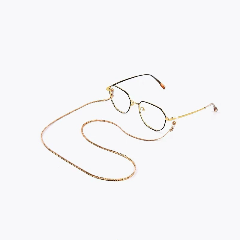 Солнцезащитные очки подвесная цепь титановая сталь плоская nk ожерелье из нержавеющей стали очки цепь женская шея маска веревка ремешок очки цепи