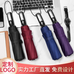 全自動日除け傘男女ビジネス広告傘を大きくして、ロゴ晴雨両用傘傘傘工場を厚くすることができる