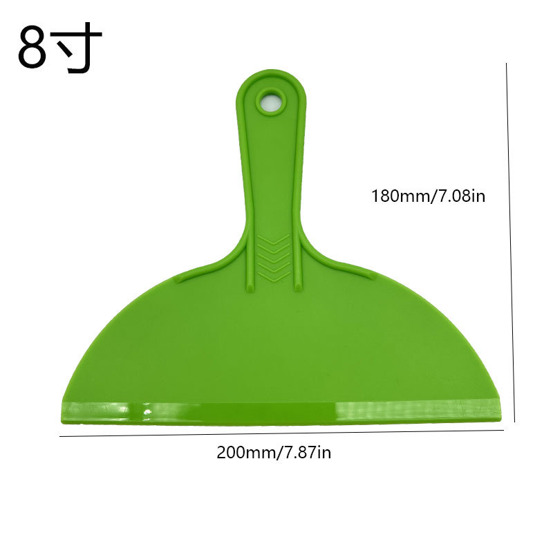 8inch 녹색 플라스틱 퍼티 나이프 0.044kg