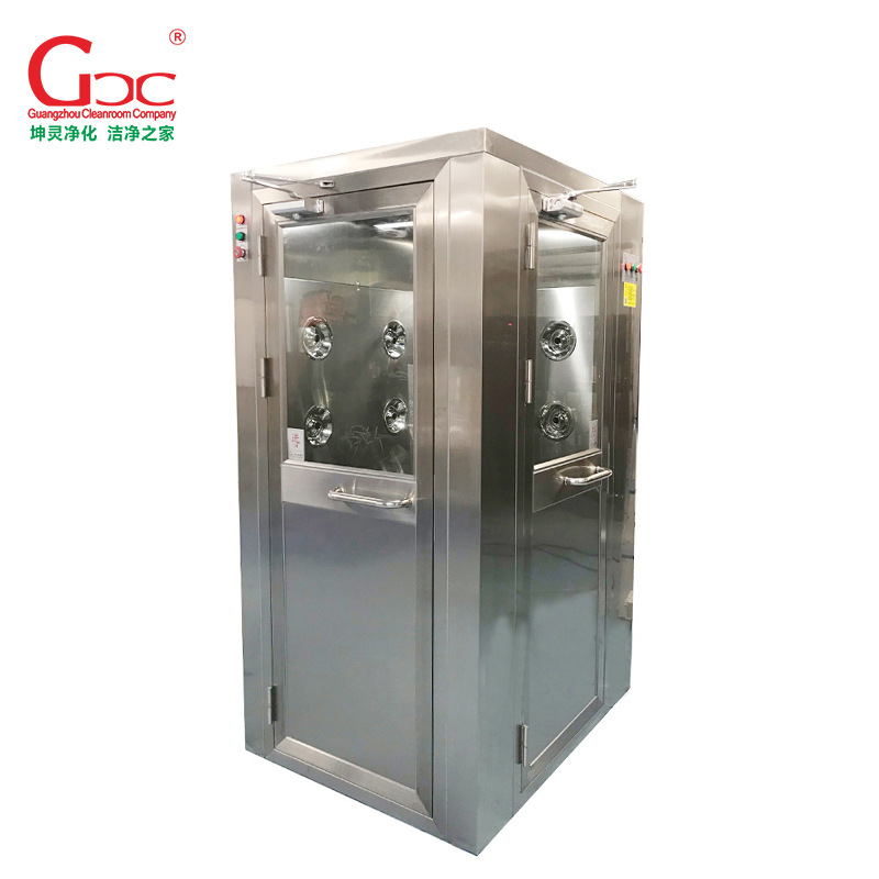 转角风淋室厂家直销各种不锈钢平移门智能自动全自动无菌防爆