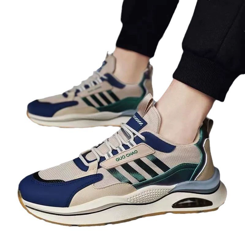 Footwear for leisure, universal men's non-slip breathable sports shoes, for import