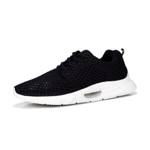 18 men's shoes hollow-out breathable hole running shoes mesh shoes summer lightweight plus size cross-border casual sneaker jogging shoes