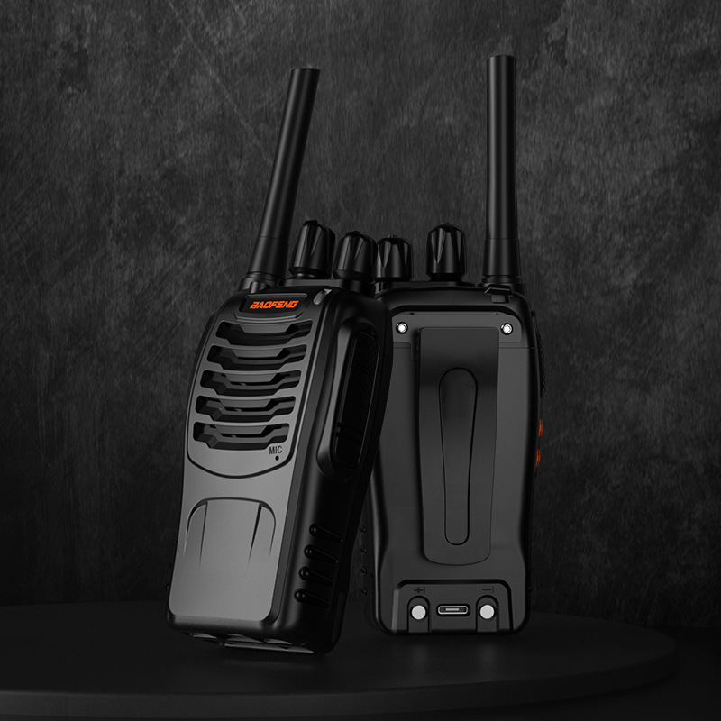 Baofeng BF-888SPlus walkie-talkie de larga distancia de mano de alta potencia comercial 3688/6600 walkie-talkie